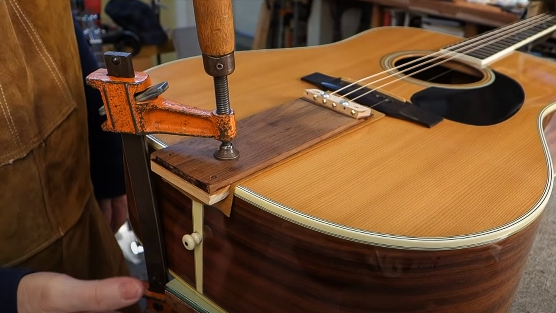 ¿Está esta silleta de puente en el lugar correcto?