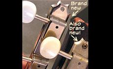 Aged vintage tuners
