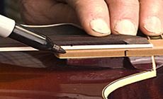 Pickguard for the mounting pins