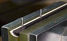 Pins in the pickguard