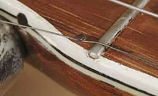 Foto: clavo en lugar de tuerca