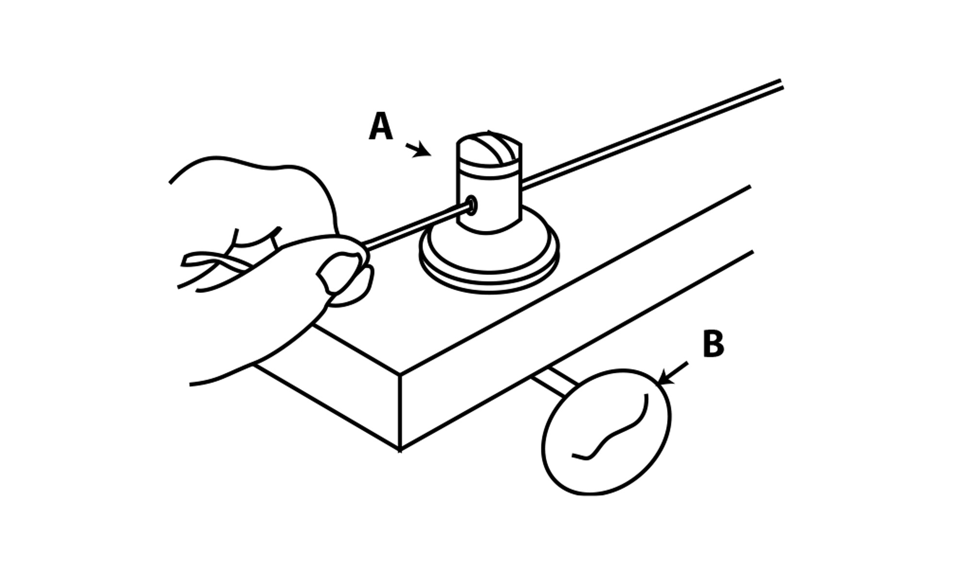 Instrucciones de montaje de la cuerda para máquinas de ajuste de guitarra con seguro Instrucciones de montaje de la cuerda para máquinas de ajuste de guitarra con seguro
