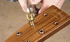 Prensa en un casquillo de sintonizador