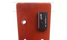 Paralelo a la parte superior