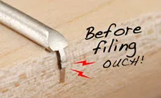 Fret antes de la presentación