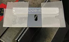 Hoja de afeitar sellada