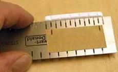 Medición del espaciado de cuerdas