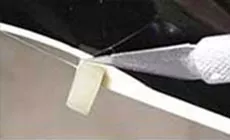 Escritura del extremo de la tuerca