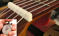 Plástico cejuela para cuerdas