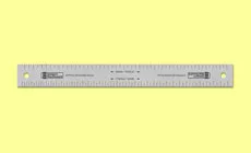 Foto: Regla de espaciado de cadena