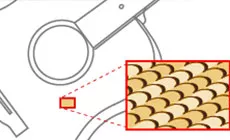 Descentrado de granos