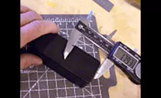 Medido y marcado para agujeros