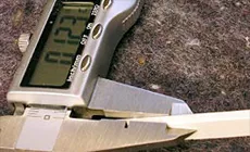 Medición del puente silleta