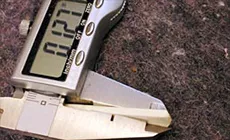 Medición del puente silleta