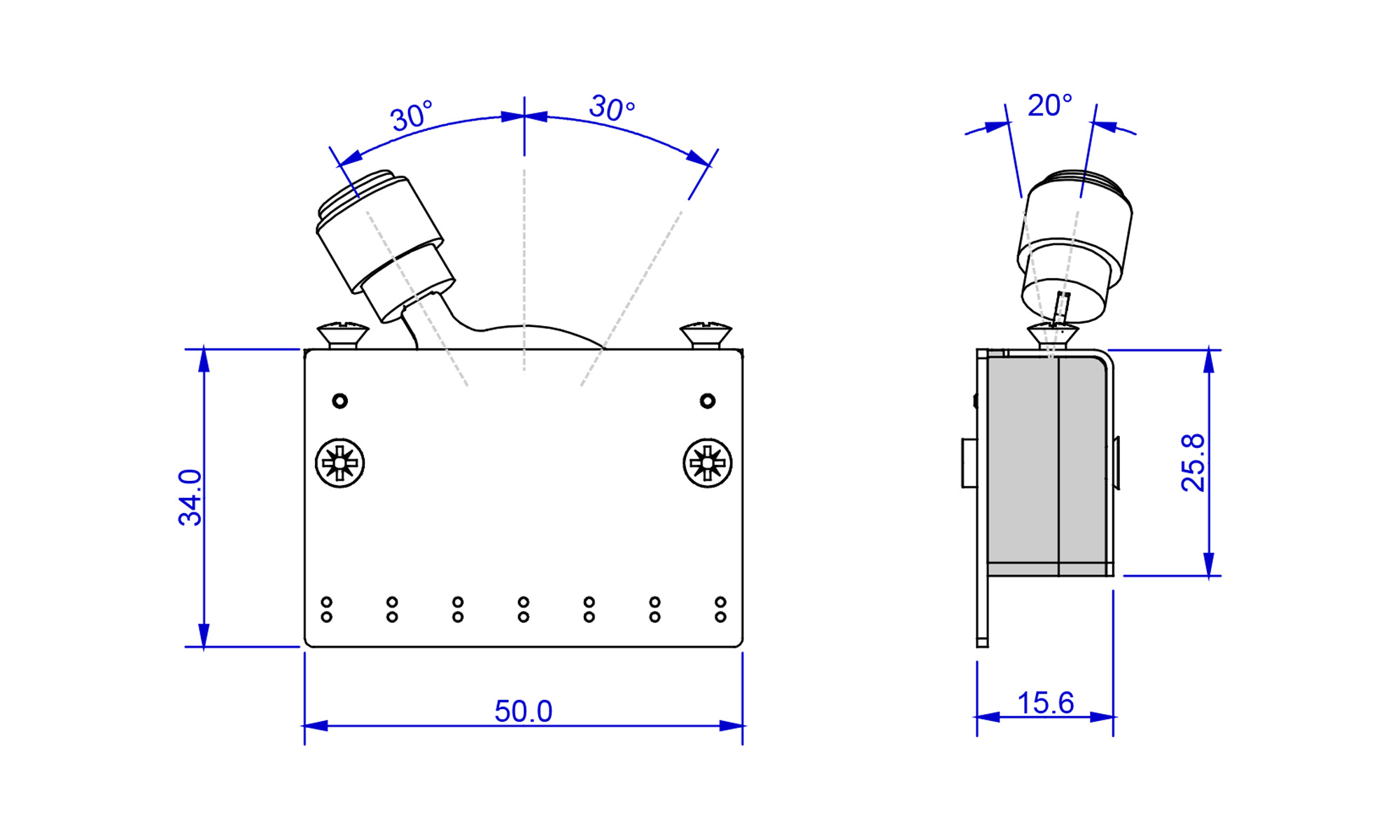 Instrucciones para el interruptor de recogida 3-Way/6 posiciones