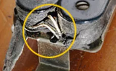 Cables dentro del humbucker