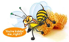 Cera de abejas de despedida