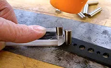 instalación de los postes