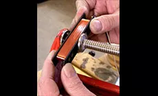 torno de banco silleta de tuerca