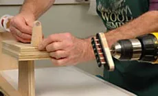 Devanador de pastilla casero que alimenta el cable