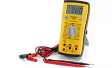 Pruebas con un multímetro digital