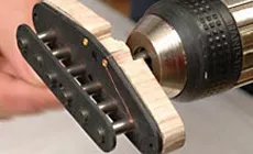 Devanador de pastilla de taladro manual casero