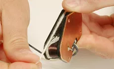 Envolver la pastilla con cuerda