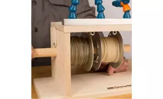 Perno de bobina de alambre