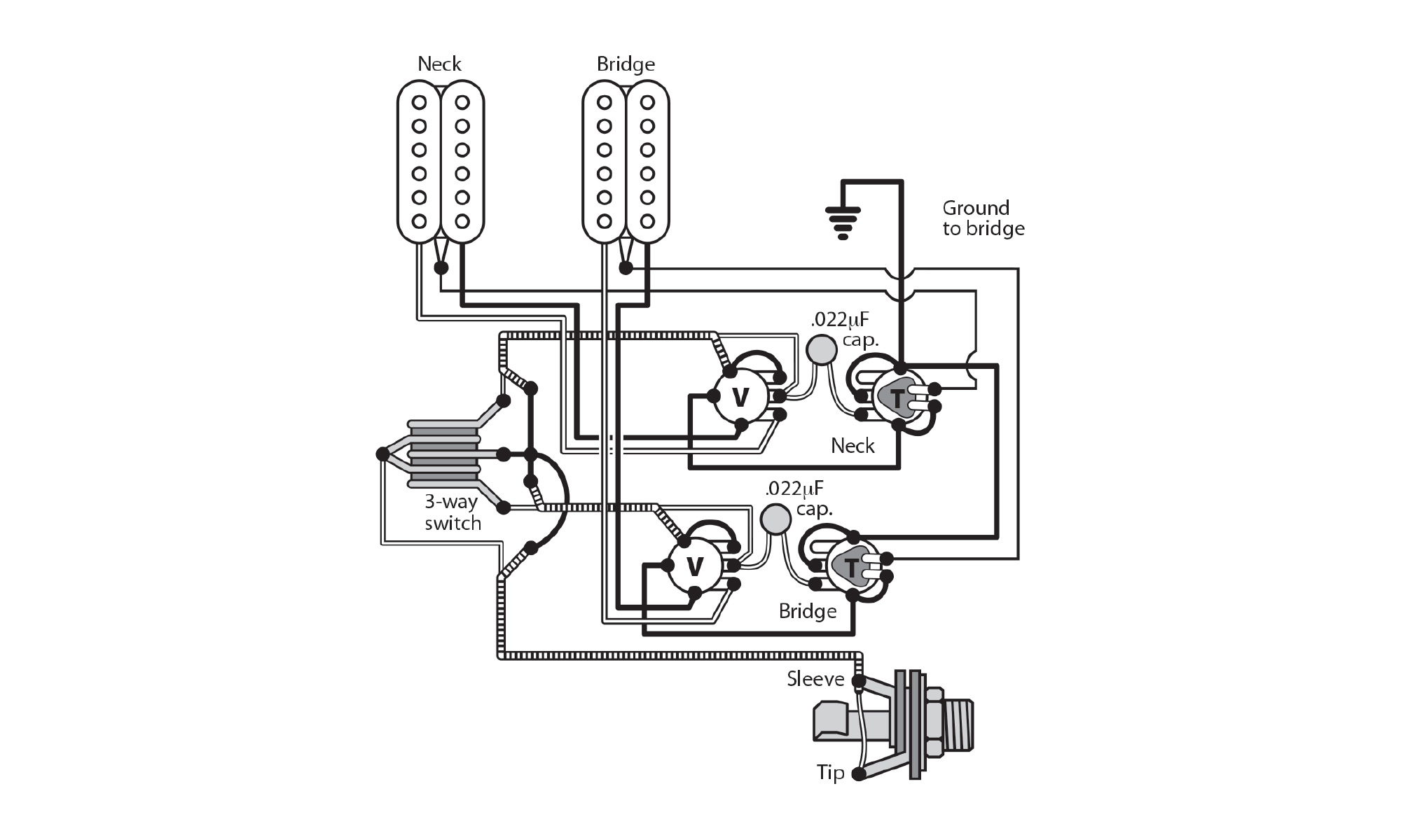 Selector toggle de 3 posiciones Switchcraft Selector toggle de 3 posiciones Switchcraft