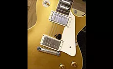 Gibson Les Paul con cubierta dorada