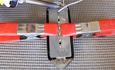 Soldering the cover