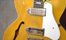 Actualización de un cuerpo semihollow económico con sonido P-90