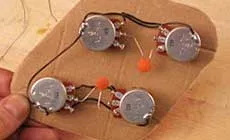 Cableado de Les Paul