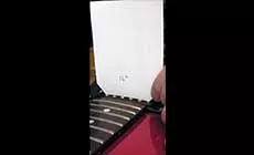 Hacer un medidor de radio de papel