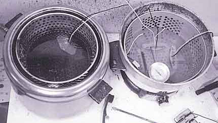 Recolectores para poteado en cera Recolectores para poteado en cera