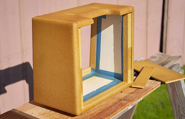  pantalla de amplificación con lacado aplicado