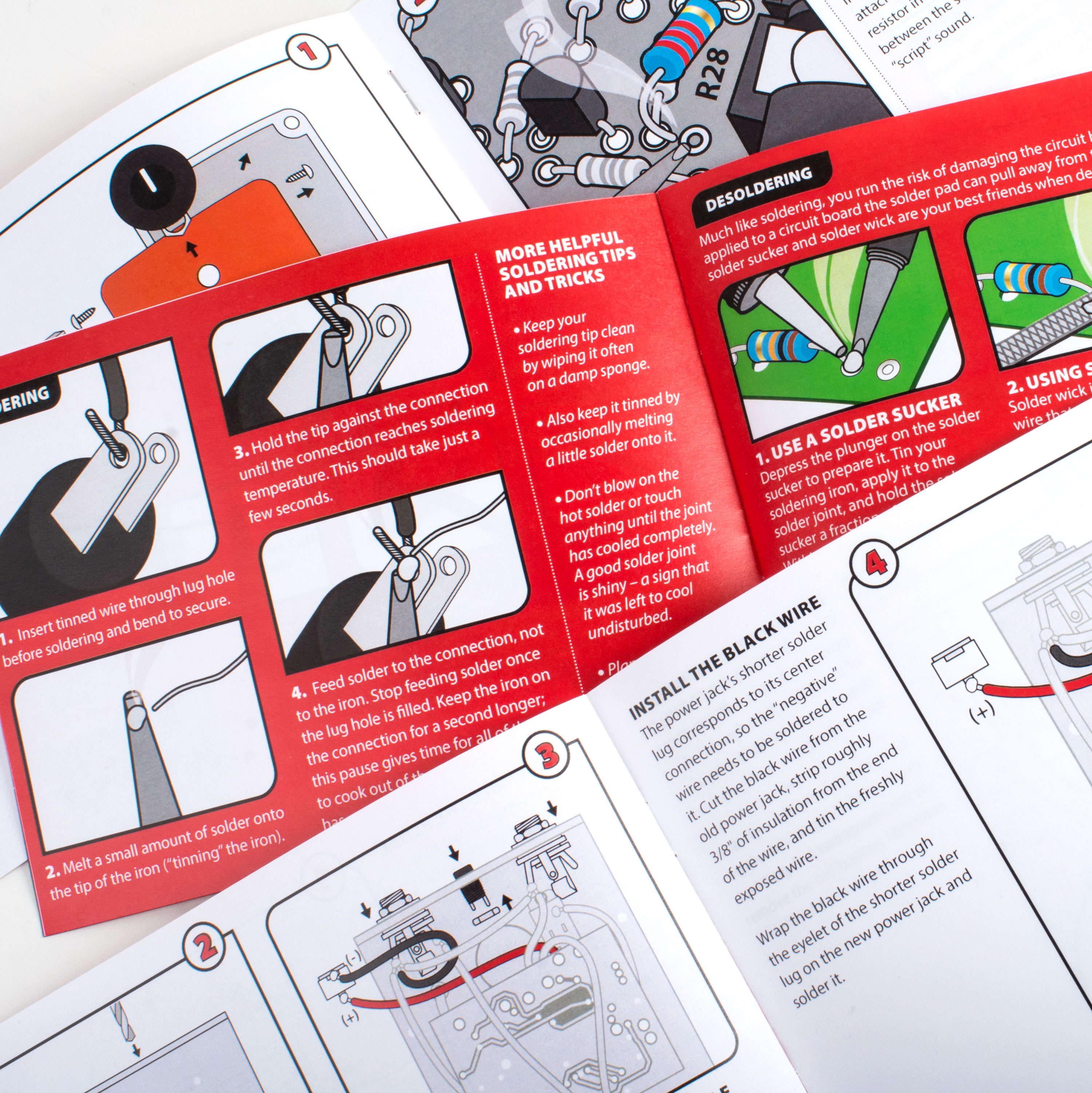 Instrucciones del kit de modulación del pedal StewMac