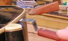 Desmontaje de cuchillas