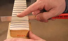 Archivo de traste de diamante