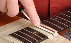 Archivo de traste de diamante de doble grano