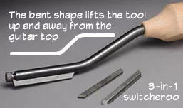 Archivo de trastes tres en uno