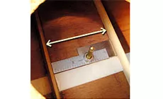 Tira central de medición