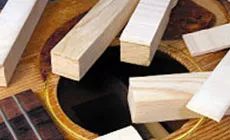 Tiras de álamo izquierdas