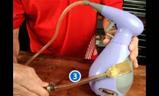 Foto: extracción de cuchillos