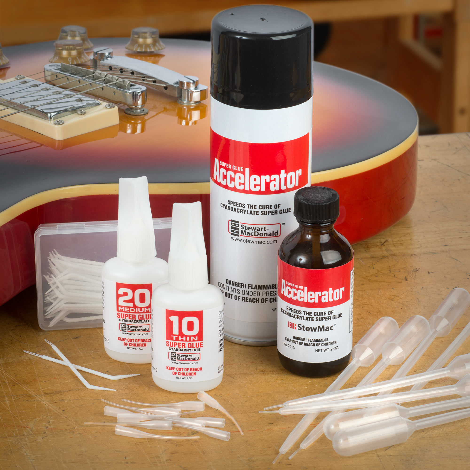 Stewart-MacDonald Super Glues Stewart-MacDonald Super Glues