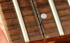 Clavo como pasador índice