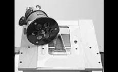 Plantilla de mortero de cola de milano