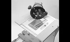 Plantilla de tenón de cola de milano