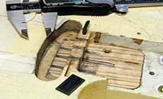 Piezas de fibra de carbono