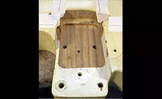 mástil talón del mástil